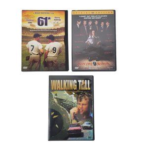 61* Yankees Suicide Kings Walking Tall DVD Movies Lot Of 3